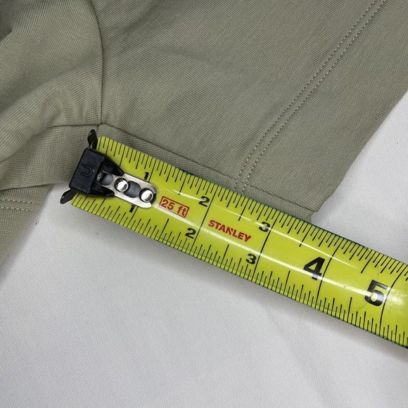 MM LAFLEUR Size XL The Felix Short Light French Terry Laurel Green High Rise - Picture 6 of 8